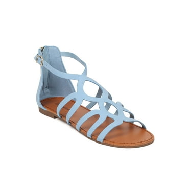 Details about / NEW STEVE MADDEN MADDEN GIRL EFORT BLACK SANDALS WOMENS 7.5 GLADIATOR FREE SHIP